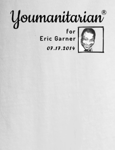 Eric Garner - Memorial T-Shirt
