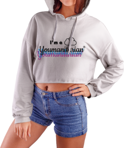Sustainable -Cropped Top Hoodie