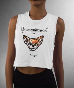 Flowy Muscle Tank- Cultured Chihuaha