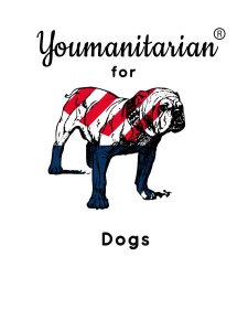 Flowy Muscle Tank- English Bulldog American Flag