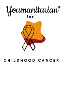 Triblend Crew T Cause  - Childhood Cancer