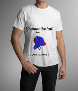 Triblend Crew T Cause  -  Colon Cancer