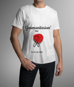 Triblend Crew T Cause  -  HIV/AIDS