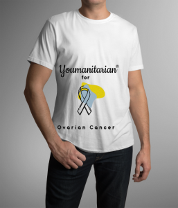 Triblend Crew T Cause  - Ovarian Cancer