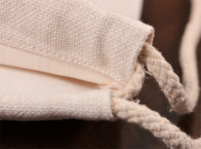 Linen Drawstring Bag