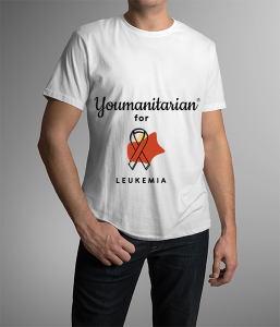 Triblend Crew T Cause  -  Leukemia