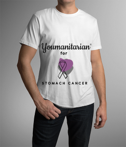Triblend Crew T Cause  - Stomach Cancer