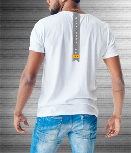 Kindness Blue Triangle - Values Ankara Tee