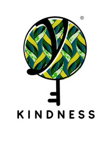 Kindness Green Yellow Ribbon - Values Ankara Tee