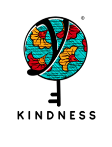 Kindness Yellow Red Floral - Values Ankara Tee