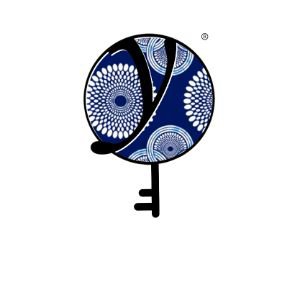 Peace Blue White - Values Ankara Tee