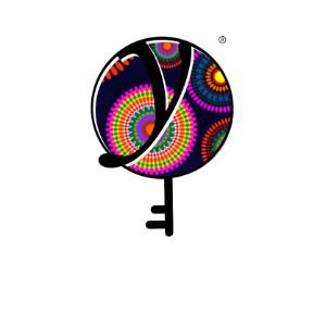 Peace Pink Circle - Values Ankara Tee