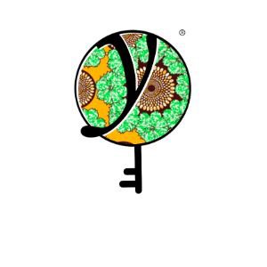 Peace Yellow Light Green  - Values Ankara Tee