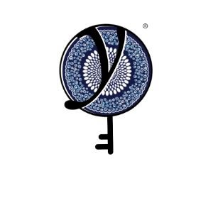 Compassion Blue Plate - Values Ankara Tee