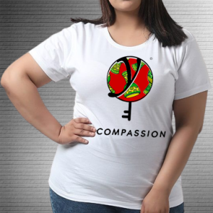 Compassion Orange Drums - Values Ankara Tee