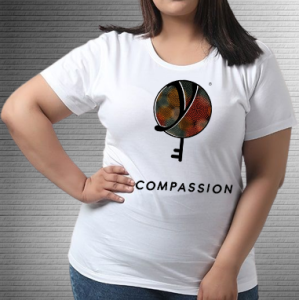 Compassion Spiral - Values Ankara Tee