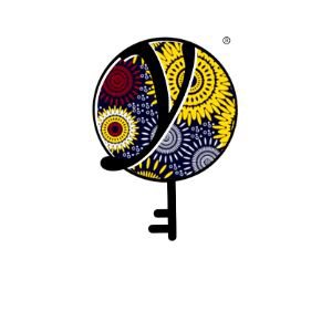 Faithful Red and Yellow Circles - Values Ankara Tee
